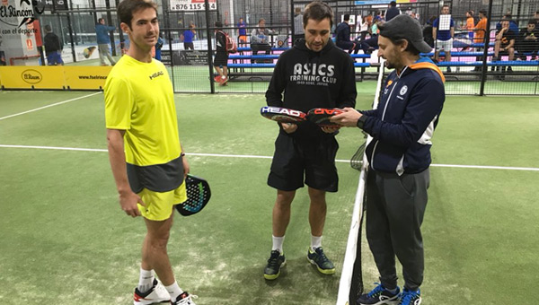 HEAD Padel Fusion Days prueba material