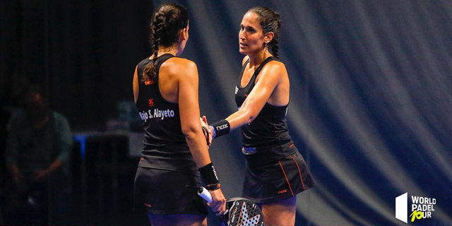 Mapi y Majo Sánchez Alayeto homenaje World Padel Tour 2023 Master Final