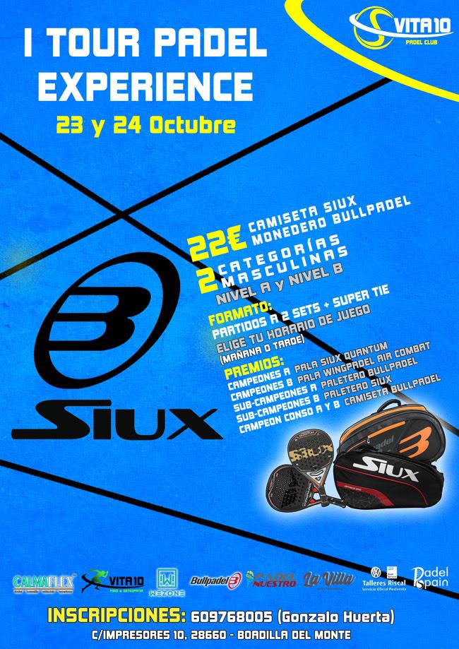 Vita10 Padel Tour experience 2021