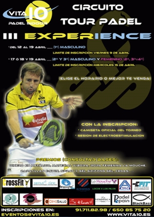 Tercera prueba del Tour Padel Experience de Vita10