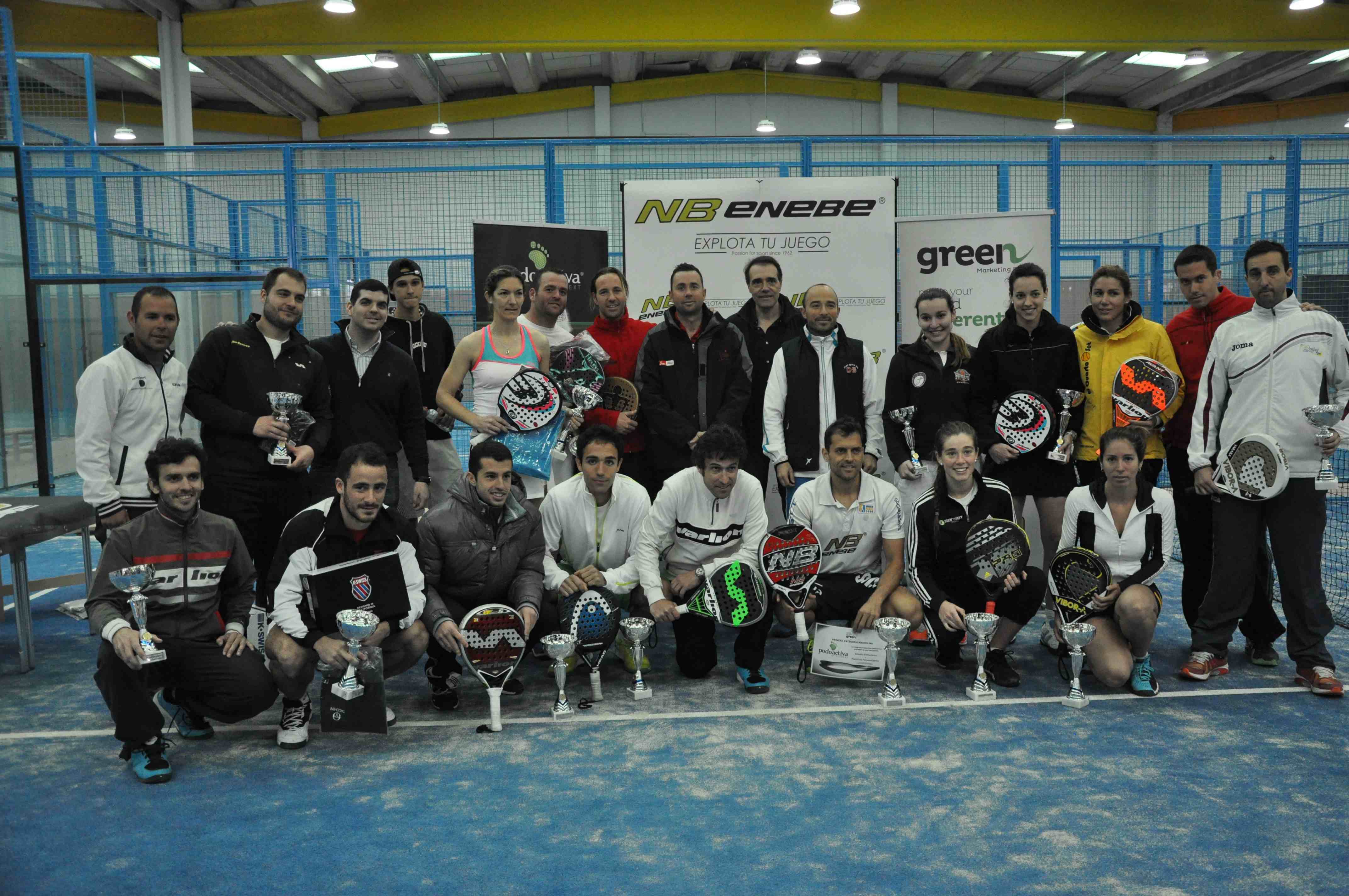 El II Open del Circuito Green Pádel corona a Pitu Losada y Raúl Díaz en categoría masculina