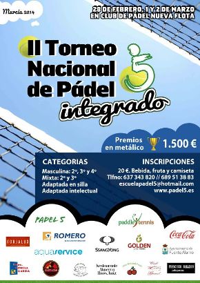 II Torneo Nacional de Pádel integrado