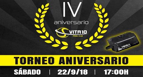 Vita10 prepara su IV aniversario con una fiesta del pádel por todo lo alto