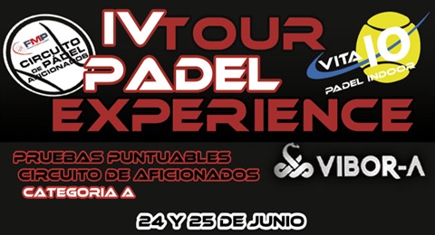 Regresa la competición a Vita10 con el IV Tour Padel Experience