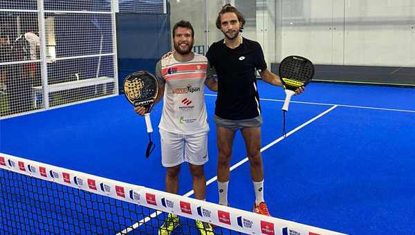 Nicolas Trancat y Loïc Le Panse ante José Solano y Miguel Benítez 