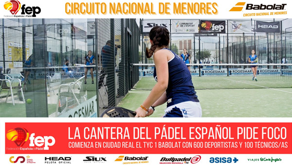 Inicio Circuito Nacional Menores FEP y Babolat 2021