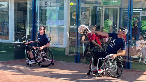 Campeonato España SSAA de pádel en silla de ruedas