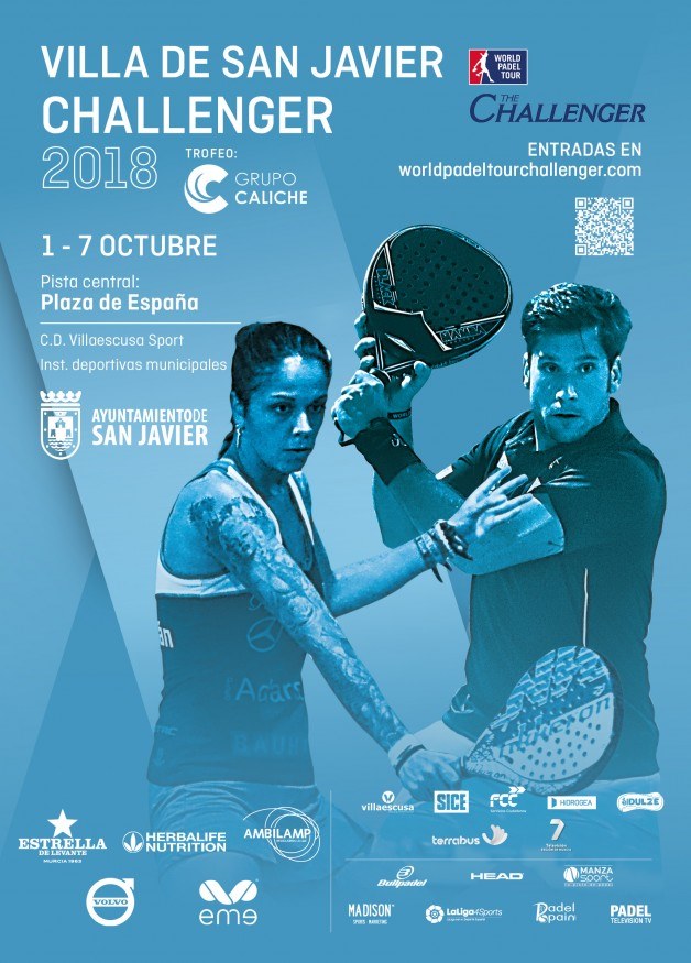 Cartel Villa de San Javier Challenger