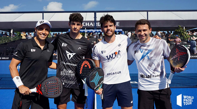 Inicio final Masculina Miami Padel Open 2022