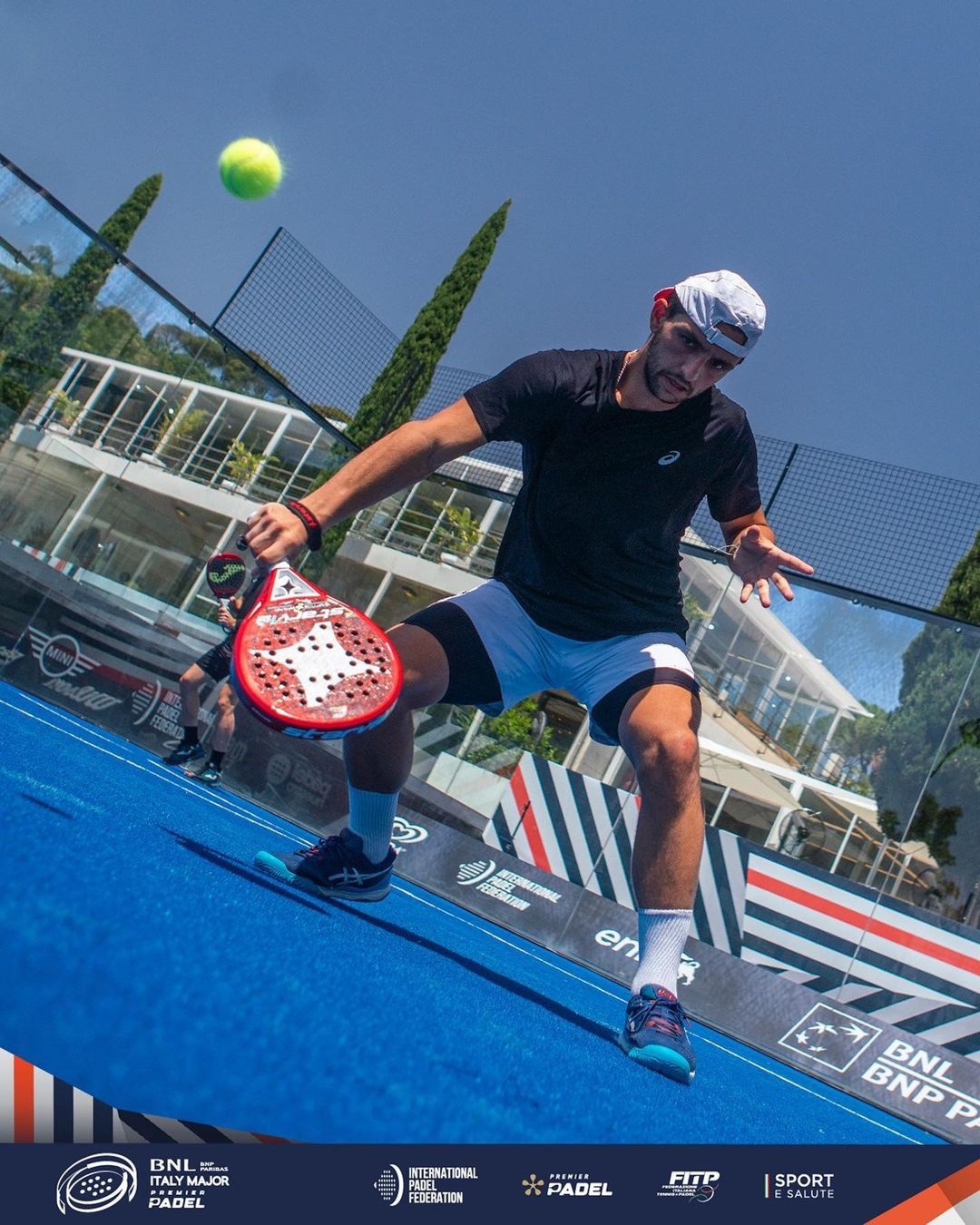 Partido Roma Premier Padel 2023 inicio torneo