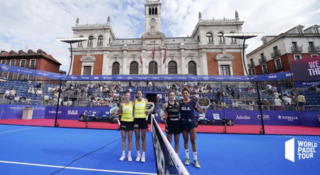 Inicio semi Ale Salazar y Gemma Triay semis Valladolid Master 2022