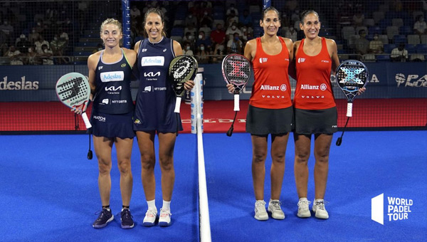 Inicio semi femenina Ale y Gemma Málaga Open 2021