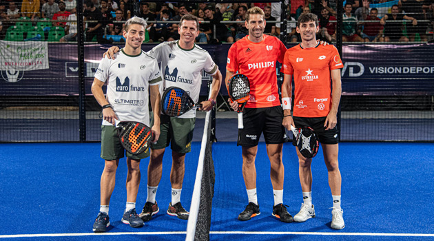 Inicio semifinal Paquito y Martín Di Nenno Buenos Aires 2021