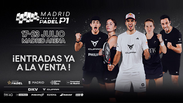 Venta de entradas Madrid Premier Padel 2023