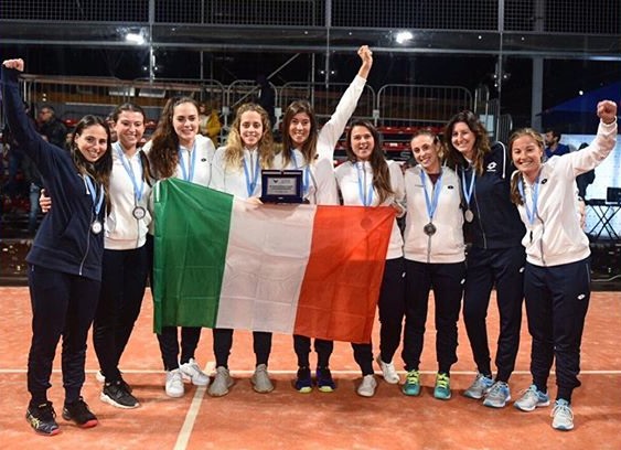 Selección Italia FIP subcampeona Europeo Roma