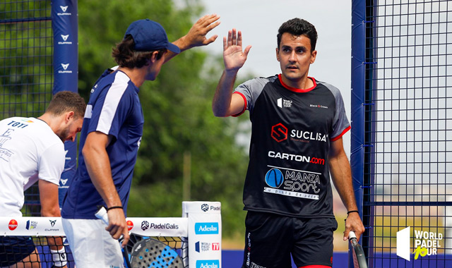 Jaime Fermosell y Raúl Marcos finales previas masculinas Valladolid Master WPT 2023