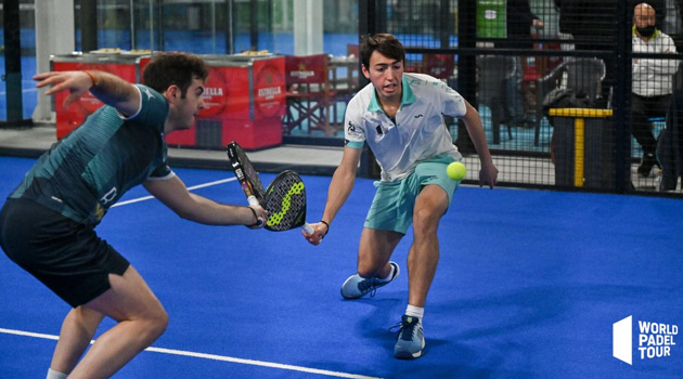 Javi Barahona y Juanlu Esbri previas Vigo Open 2022