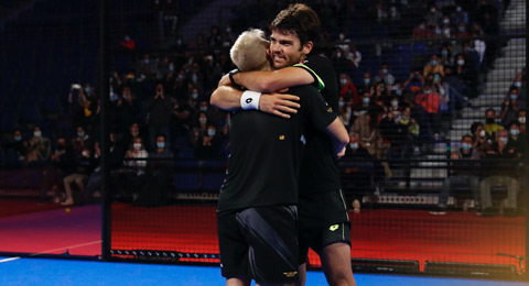 Javi Garrido y Martín Di Nenno demuestran su condición de favoritos y alcanzan la gloria y la corona