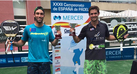 Javier Ruiz, campeón de España con Wingpadel