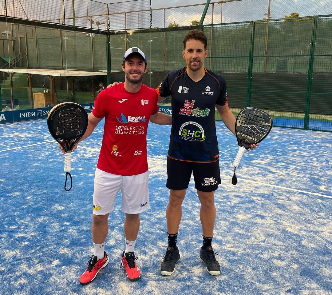 Javi Pérez Morillas y Toni Bueno previas Cerdeña Open 2021