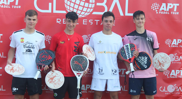 Javier Núñez y Manuel Begines ganadores torneo junior APT Padel Tour Sevilla 2022