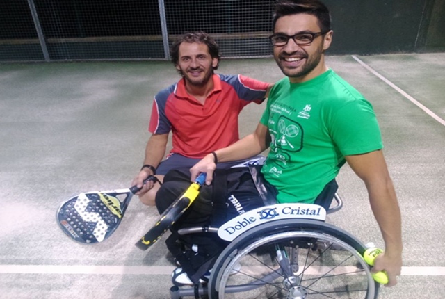 Javi López debutará en el circuito andaluz de jugadores de silla