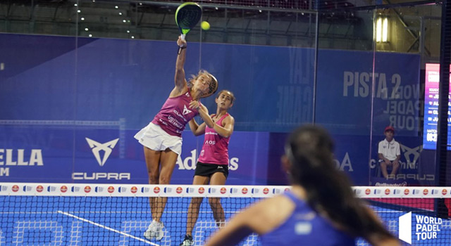 Jessica Castelló y Alix Collombon inicio cuadro final Madrid Master 2022