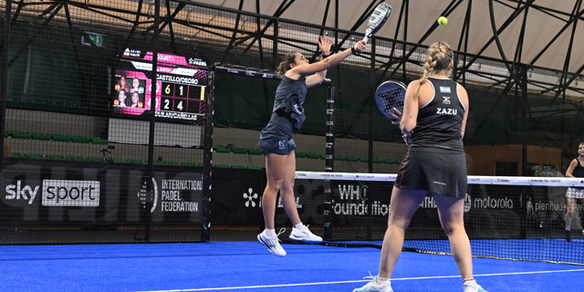 Jessica Castelló y Aranza Osoro victoria estreno cuadro final Milano Premier Padel 2023 