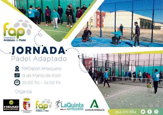 Jornada Padel Adaptado FAP Antequera 2020