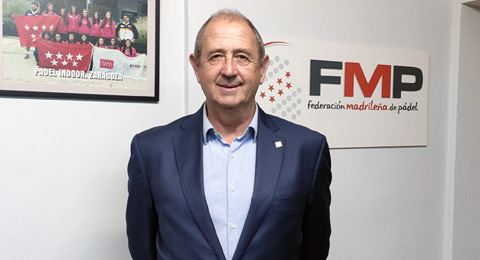 José Luis Amoroto continúa al frente de la Federación Madrileña de Pádel