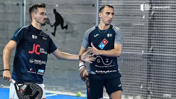 José Rico y Víctor Ruiz dieciseisavos de final Calanda Challenger 2021