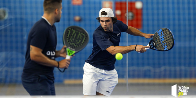 José Solano y Jaime Fermosell segundo día previas Menorca Open 2023