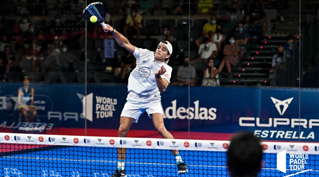 Juan Lebrón inicio cuadro final barcelona Master 2021