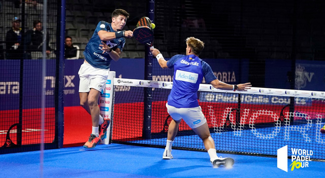 Juan Tello y Álex Ruiz inicio cuadro final chicos Granada Open 2023