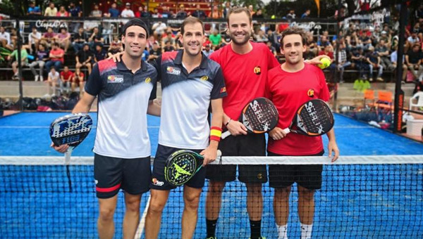 Javi Ruiz y Juan Martín Díaz cuartos de final Bélgica Mundial Paraguay 2018