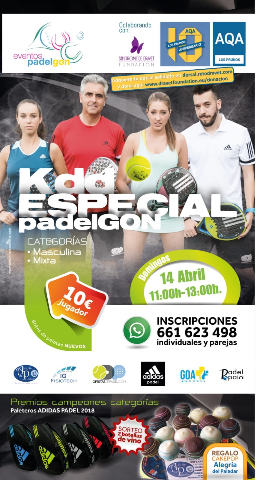 Kedada Padelgon aniversario 2019