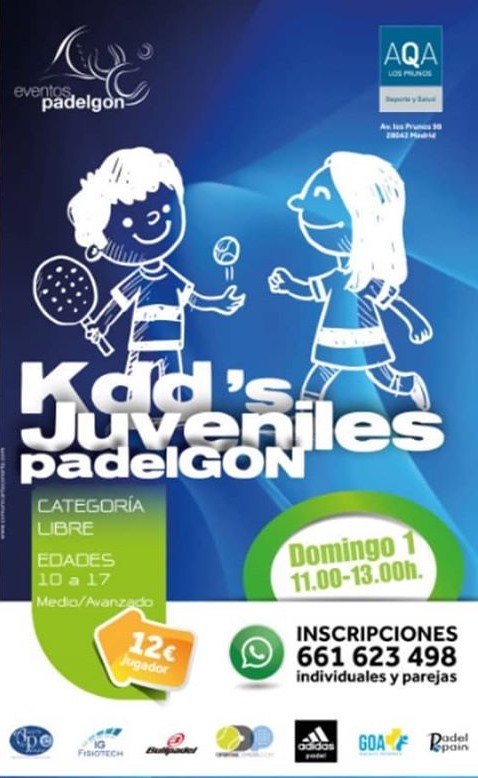 Kedada juvenil PadelGon diciembre 2019