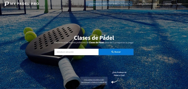 Nacimiento Mypadel pro clases particulares