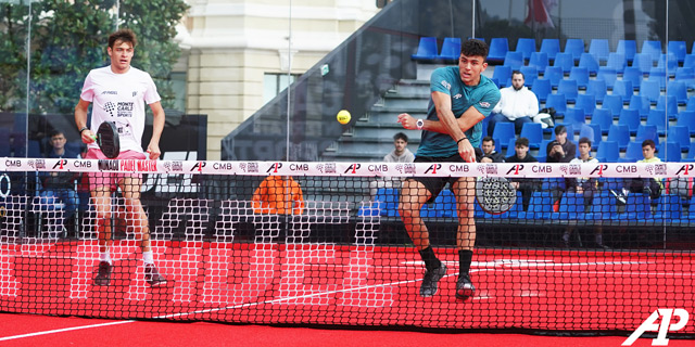 Leonardo Yob y Daniel Martínez ronda dieciseisavos de final Mónaco Master A1 Padel 2024