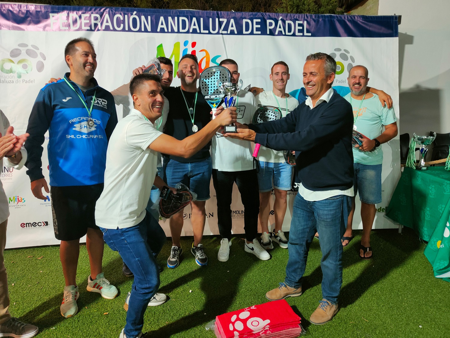 Liga equipos Andalucía Málaga 2022 dentro