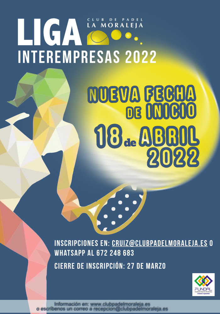 Liga Interempresas CP Moraleja 2022 