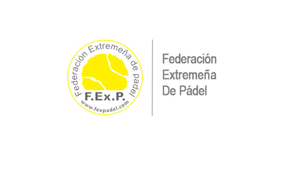 Logo Federación Pádel Extremadura 2018