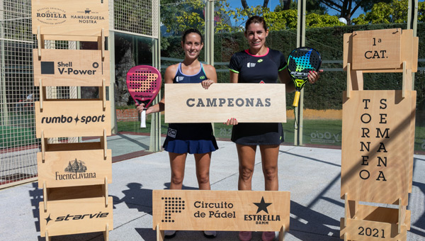 Lorena Alonso y Marta Talaván circuito Estrella Damm CD SOmontes