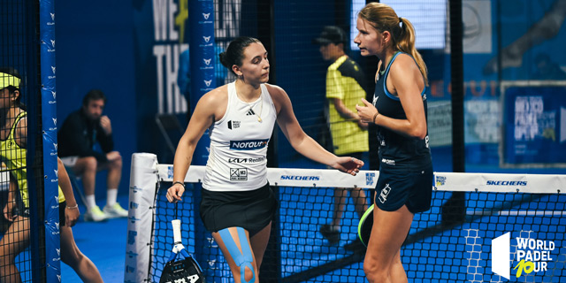 Lorena Rufo y Alix Collombon segundo día México Open 2023