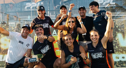 Los Ángeles Beat levantan el segundo título en Miami de la Pro Padel League