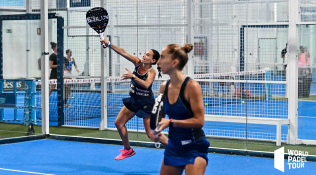 Lourdes Pascual y Carlotta Casali pre previas Barcelona Master 2021