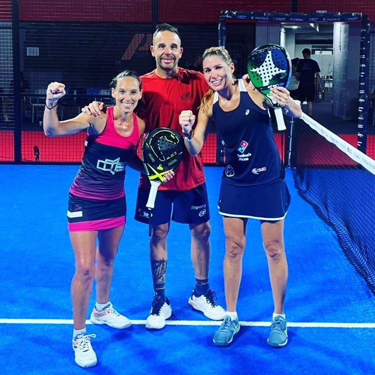 Lourdes Pascual y Lorena Alonso finales previas Madrid Premier Padel 2023