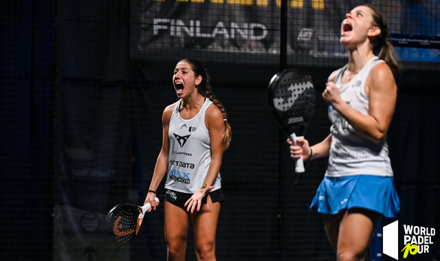 Lucía Martínez y Carmen Goenaga victoria octavos de final Finlandia Open 2023