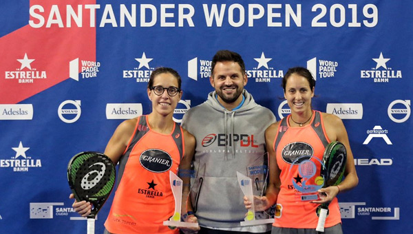 Lucía Sainz y Gemma Triay victoria Santander WOpen 2019