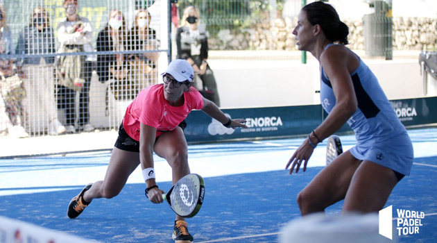 Lucía Sainz y Marta Marrero octavos de final menorca Open 2021